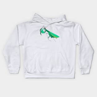 Cute Praying Mantis Kids Hoodie